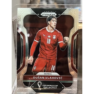 2022 Panini Prizm FIFA World Cup Qatar ทีมเซอร์เบีย 🇷🇸 เบสการ์ด