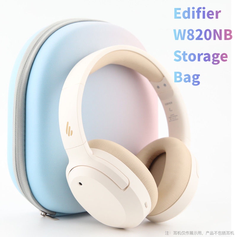 กระเป๋าเก็บหูฟังบลูทูธ-แบบแข็ง-ป้องกันการบีบอัด-สําหรับ-edifier-w820nb