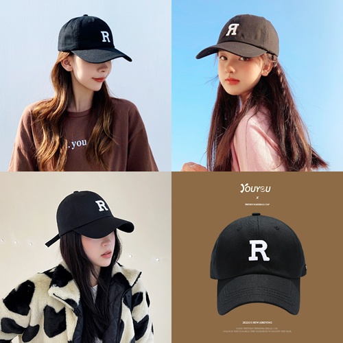 cap-r-ปักนูน-hat-หมวกแก็ป-ลายปัก-มีหลายสี-ราคาถูก-พร้อมส่ง