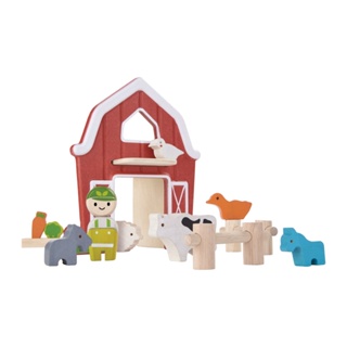 ภาพหน้าปกสินค้าPlanToys ของเล่นไม้ PlanWorld Farm ฟาร์มเลี้ยงสัตว์ เมืองใน จินตนาการ ที่เกี่ยวข้อง