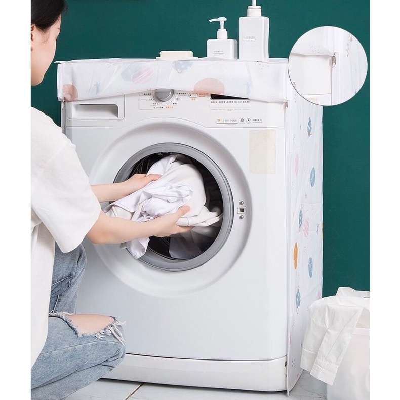 ผ้าคุมซักผ้า-คลุมเครื่องซัก-ใช้คลุมเครื่องซักผ้า-washing-machine-cover-ผ้าคลุมเครื่องซักผ้า-ฝาหน้า-ขนาด-58x62x85cm-t2266