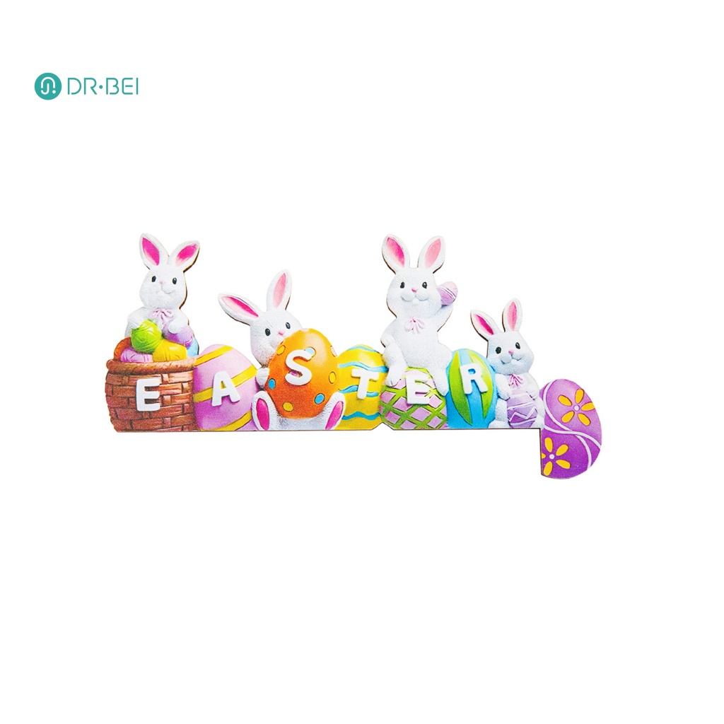 dr-bei-กระต่ายอีสเตอร์-แบบไม้-กว้าง-หลากสี-สําหรับตกแต่งมุมประตูบ้าน