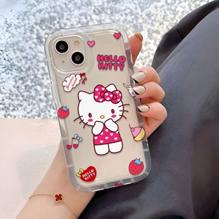 เคสโทรศัพท์มือถือ ลายเฮลโลคิตตีน่ารัก สําหรับ iphone 14promax 11 13 12 7Plus 6 6s XR X XS Max