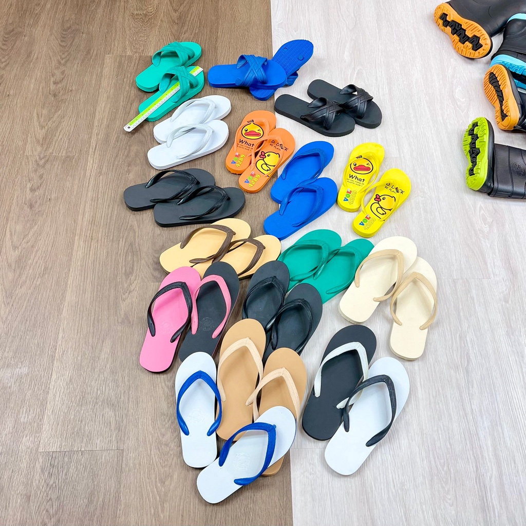 ภาพหน้าปกสินค้ารองเท้าแตะสังฆทาน BOTO/ Mu flip flops หูหนีบ 4หูน้ำตาล รองเท้าฟองน้ำ Brown (Monk) Rubber sandals แตะหนีบ