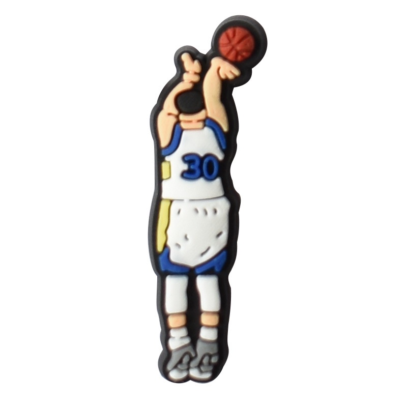 การ์ตูน Kobe Jibbitz NBA Crocs Jibbits Pin Lakers Bryant Shoe Charms ...