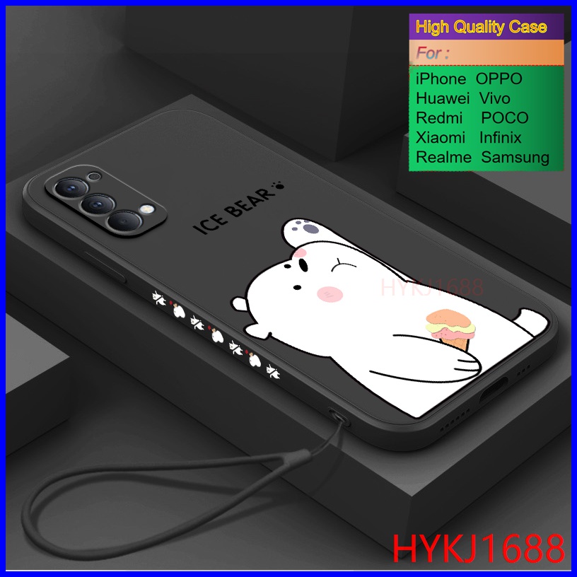 เคส-oppo-reno4-เคส-oppo-reno4-pro-oppo-reno-4-pro-4pro-เคสโทรศัพท์มือถือ-ซิลิโคน-tpu-ลายหมี-ice-และหมวก-สําหรับ-hbx