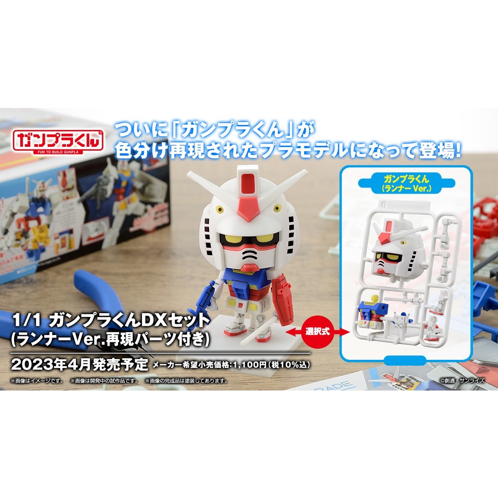 BANDAI SPIRITS Gunpla-kun Shaazaku-kun DX Set - Modello In Plastica 1/1, Colorato E Assemblabile - 4