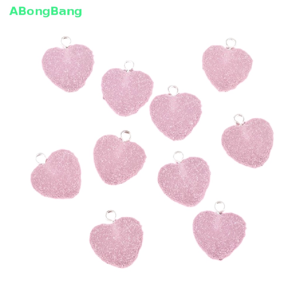 abongbang-จี้เรซิ่น-รูปหัวใจน่ารัก-สีสันสดใส-สําหรับทําเครื่องประดับ-สร้อยคอ-ต่างหู-สร้อยข้อมือ-10-ชิ้น