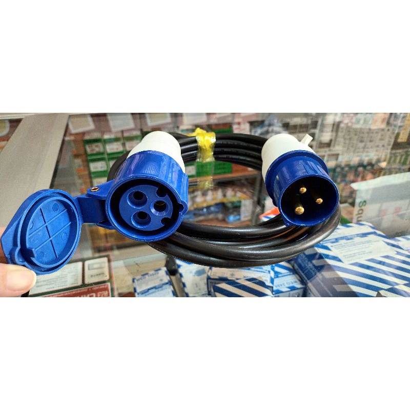 Power Plug 2P+E 16A ชุดพาวเวอร์ปลั๊กพร้อมสายสำเร็จ พาวเวอร์ปลั๊ก3ขา ...