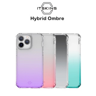 iTskins Hybrid Ombre เคสกันกระแทกผ่านมาตราฐานMLTD810Gเกรดพรีเมี่ยม เคสสำหรับ iPhone 13Pro/ 13Promax(ของแท้100%)