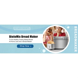 BioloMix Stand Mixer Stainless Steel Bowl 6-speed Kitchen Food Blender Cream Egg Whisk Cake Dough Kneader Bread Maker