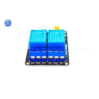 ภาพขนาดย่อของภาพหน้าปกสินค้า2-channel 12V relay module with optocoupler isolation low-level trigger จากร้าน son_513 บน Shopee ภาพที่ 2