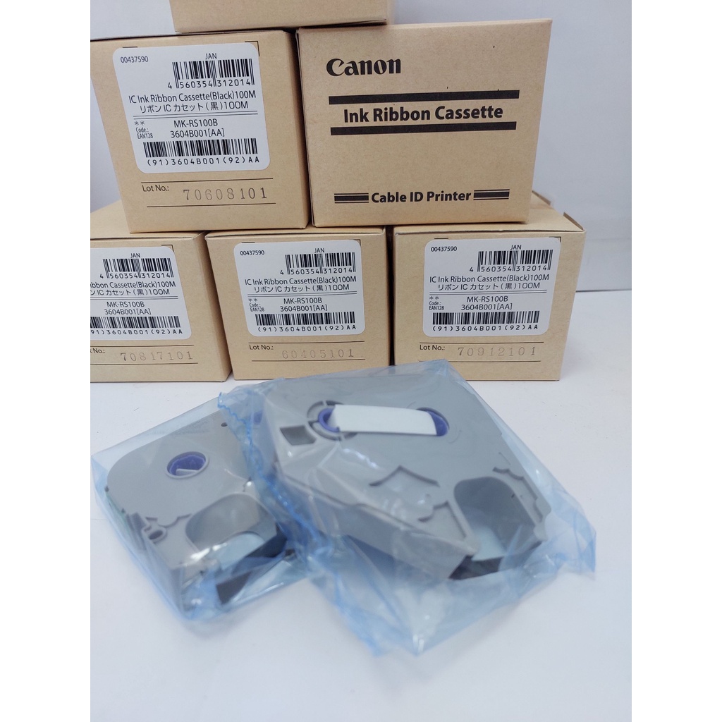 ตลับผ้าหมึก-canon-ink-ribbon-cassette-mk-rs100b-ราคาต่อ1ชิ้น-สามารถออกใบกำกับภาษีได้ค่ะ