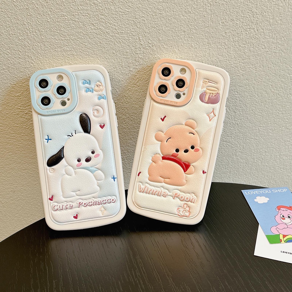เคสโทรศัพท์มือถือ-ลายการ์ตูนหมีพูห์น่ารัก-สําหรับ-iphone-14-11-12-13-xr-pro-max