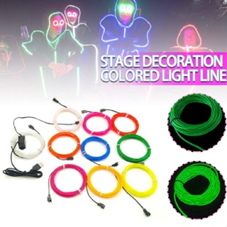 Crazyi EL Wire Stick Figure LED Lights Kit for Halloween Christmas Party DIY