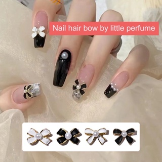 【AG】10Pcs Nail Ornaments Unique Shape Pearl Design Vibrant Amazing Visual Effect 3D