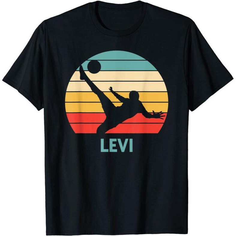 leeee-ลีวายส์เสื้อยืดกีฬา-levi-name-gift-personalized-soccer-t-shirt-levis-mens-womens-t-shirts-แขนสั้นtee-34