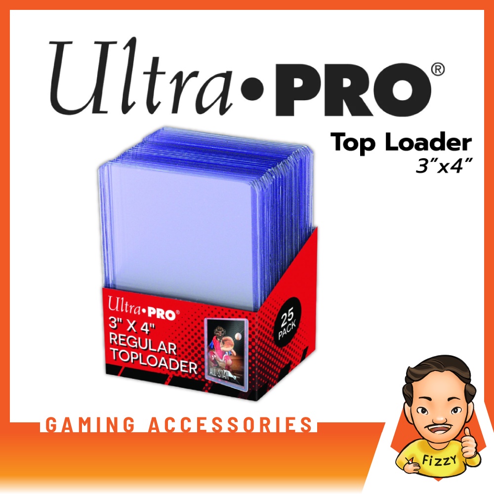 fizzy-ultra-pro-3-x4-toploader-จำนวน-1-ชิ้น-กรอบแข็งสำหรับใส่การ์ด