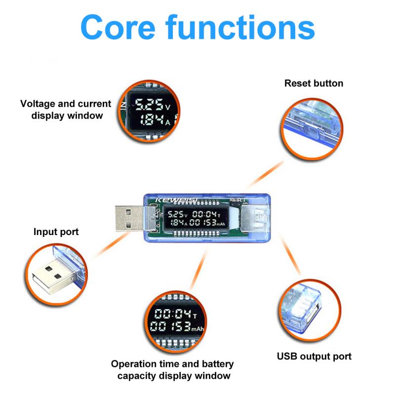 เครื่องทดสอบแรงดันไฟฟ้า-usb-เครื่องทดสอบความจุ-โวลต์-กระแสไฟ-แรงดันไฟฟ้า-มิเตอร์วัดเวลา-จอแสดงผล-มือถือ-เครื่องตรวจจับพลังงาน-แบตเตอรี่-ทดสอบ