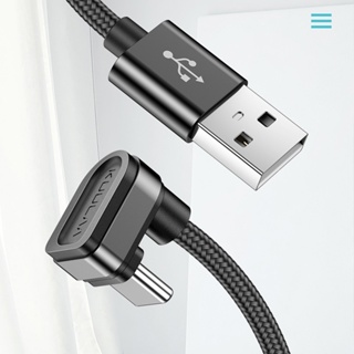 Electrofunky สายชาร์จ USB Type C ชาร์จเร็ว 180 องศา สําหรับโทรศัพท์มือถือ Huawei Xiaomi Mi