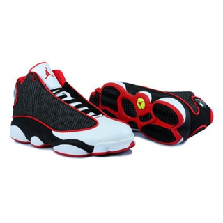 รองเท้าบาสเก็ตบอล Air Jordan 13 qph2 ori4 QREG สีขาว สีดํา สีแดง สําหรับผู้ชาย