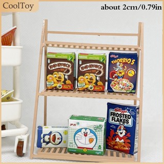 Cooltoy อาหารซูเปอร์มาร์เก็ต ขนมขบเคี้ยวจําลอง ขนาดเล็ก ของเล่น สําหรับตกแต่งบ้านตุ๊กตา ขายดี