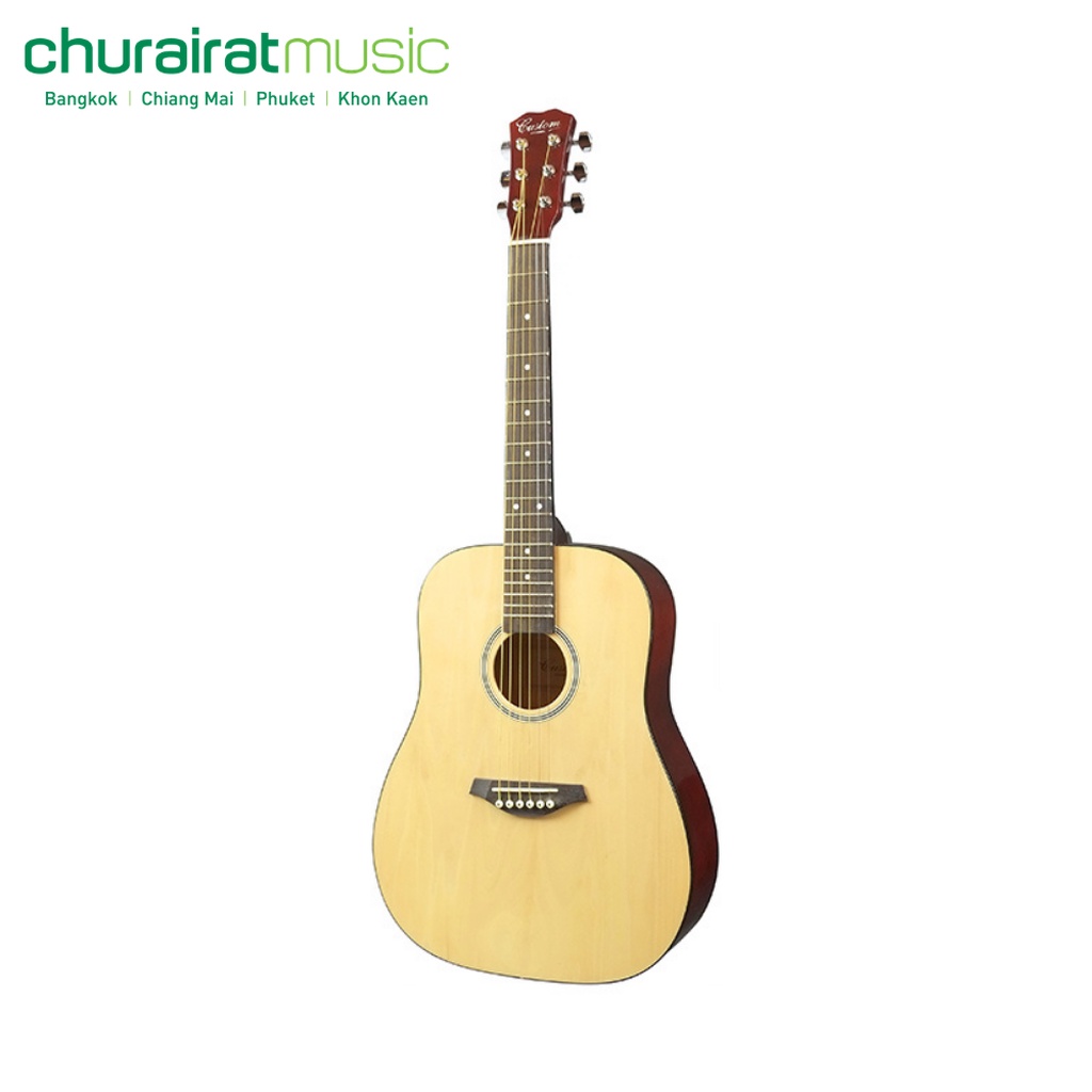 folk-acoustic-guitar-custom-fg-210-1-4-1-2-3-4-กีตาร์โปร่ง-by-churairat-music