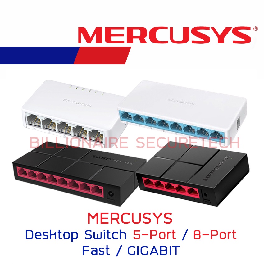 mercusys-network-switch-hub-ms105-5-port-fast-ms108-8-port-fast-ms105g-5-port-gigabit-ms108g-8-port-gigabit