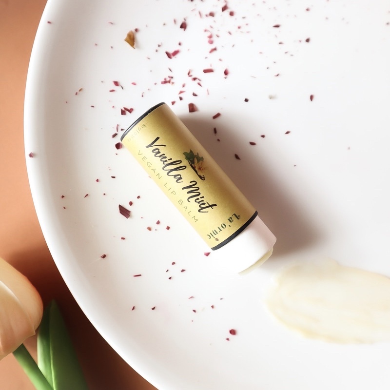 ภาพหน้าปกสินค้าVegan Lip Balm  ลิปบาล์มออแกนิค ลิปบาล์มแก้ปากคล้ำ