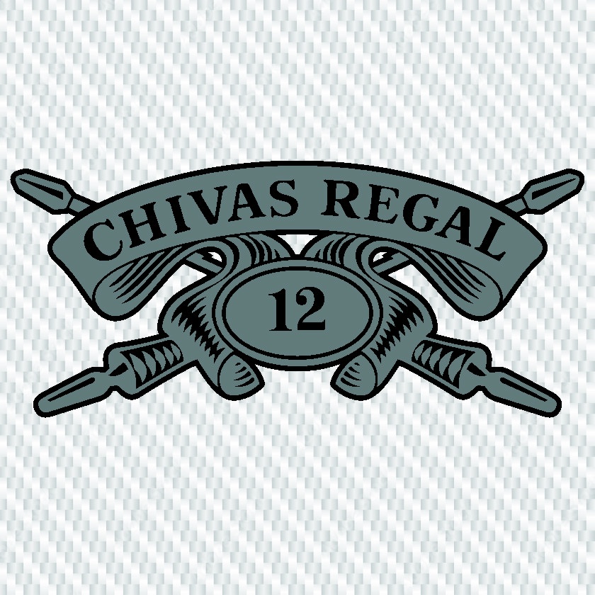 สติกเกอร์-โลโก้-chivas-regal-พีวีซีกันน้ำ-ขนาด-5-5-x-12-5-cm-ราคาชิ้นละ-19-บาท