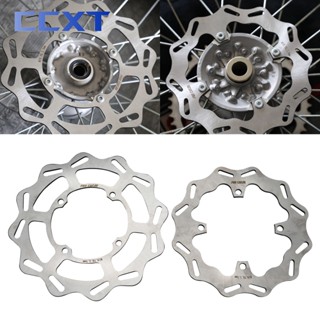 ดิสก์เบรกหน้า หลัง 270 มม. 240 มม. สําหรับรถจักรยานยนต์ Kawasaki KX125 KX250 2006-2008 KX250F KX450F 2006-2021 KLX450R 2007-2021