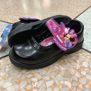 ใหม่ล่าสุดปี2023 ADDA Minnie Mouse 41C17 รองเท้านักเรียนอนุบาลหญิงสีดำ มินนี่ รองเท้านักเรียนมินนี่ Disney Minnie mouse