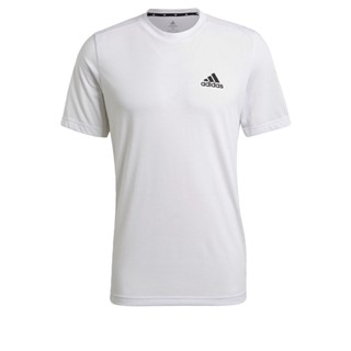 adidas เทรนนิง เสื้อยืด AEROREADY Designed to Move Feelready Sport ผู้ชาย สีขาว GT5558