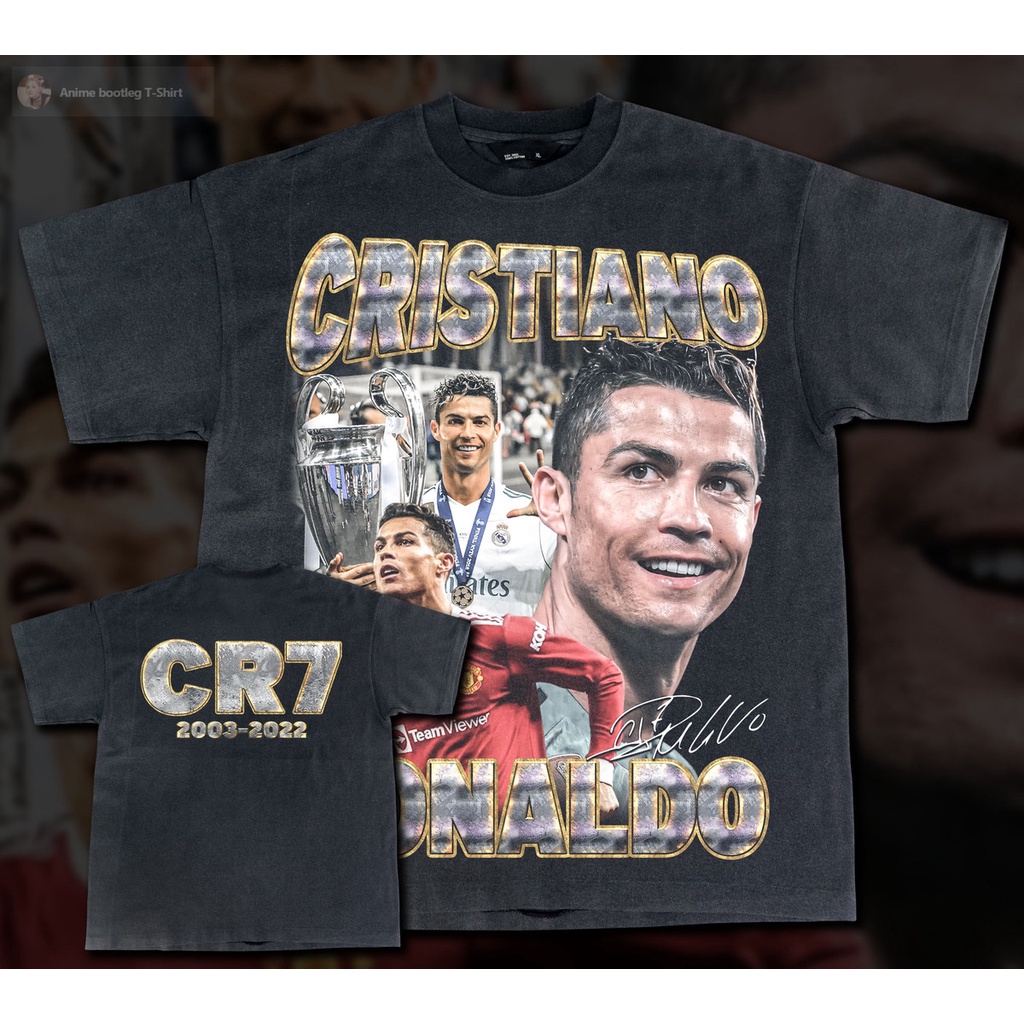 เสื้อยืดฟุตบอลโลก-โรนัลโด้-bootleg-t-shirt-โรนัลโด้-cr7-jersey