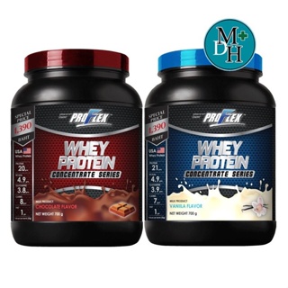 สินค้า ProFlex Whey Protein Concentrate โปรเฟล็กซ์ เวย์โปรตีน สร้างกล้ามเนื้อ ขนาด 700 กรัม Vanilla 13291 / Chocolate 13292