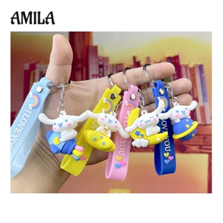 AMILA กระเป๋านักเรียนเด็ก จี้ พวงกุญแจ ของขวัญ ของตกแต่งปีใหม่ ดีไซน์น่ารัก