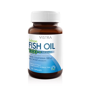Vistra Salmon Fish Oil 30Caps  
วิสตร้า แซลม่อน ฟิชออย 30แคปซูล