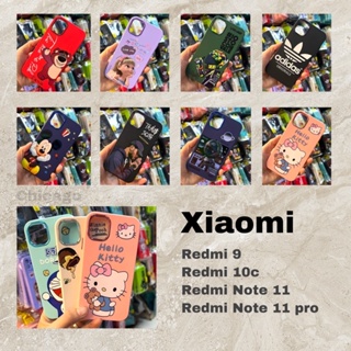 พร้อมส่ง เคสกำมะหยี่การ์ตูน ขอบโครเมี่ยม กันกล้องถอดออกได้ กันกระแทกได้ Xiaomi Redmi note11 note11pro Redmi9 Redmi10c