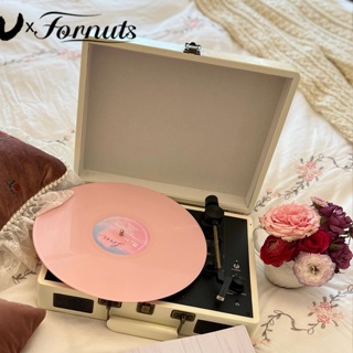 ภาพขนาดย่อของภาพหน้าปกสินค้าพร้อมส่ง Fornuts เครื่องเล่นแผ่นเสียง แผ่นเสียงไวนิล Record player vinyl recordแผ่นเสียง vinyl ลำโพง บลูทูธ ลำโพง ลำโพง จากร้าน huu.audio บน Shopee
