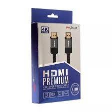 สายHDMI PREMIUM 3D 4K UNIFLEX1.8MV2.0