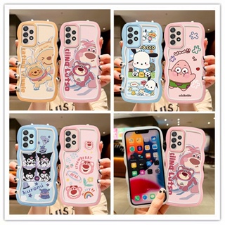 เคส samsung a33 5g เคสซัมซุง a33 5g เคสโทรศัพท์มือถือ แบบใส ลายการ์ตูนคลื่นใหญ่น่ารัก สําหรับ Samsung a33 5g