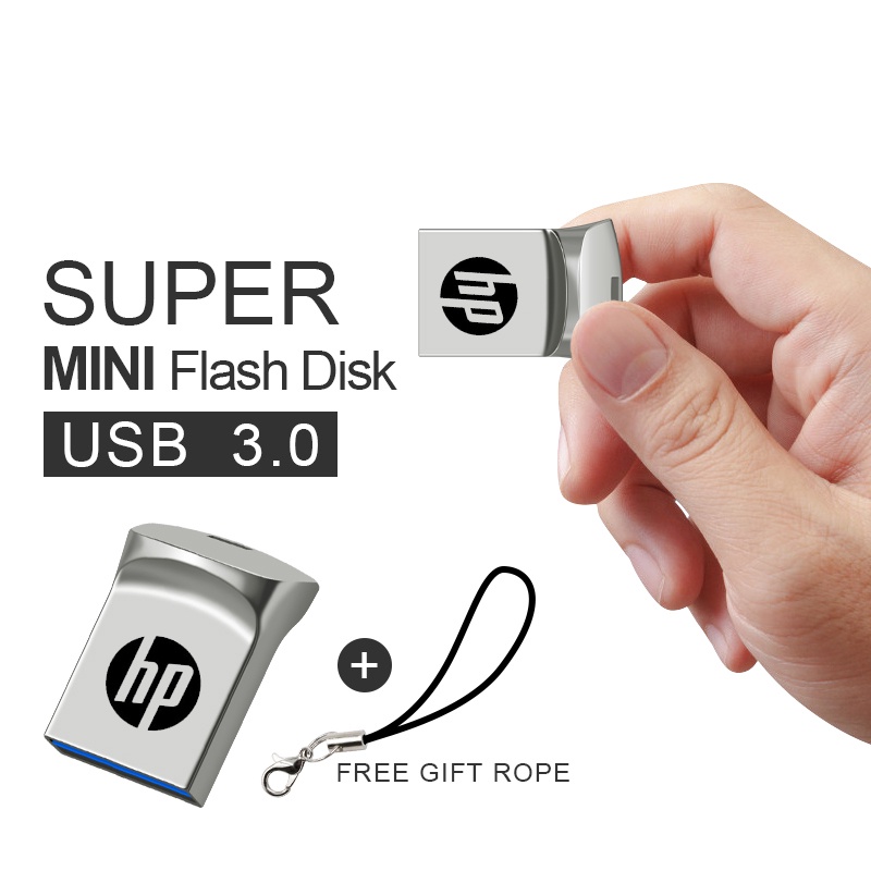 แฟลชไดรฟ์-ความเร็วสูง-hp-super-mini-usb-3-0-16gb-64gb-128gb-256gb-512gb-1tb