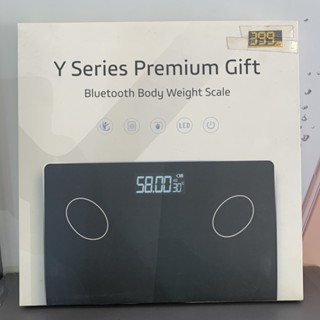 เครื่องชั่งน้ำหนัก y series Bluetooth body weight scale