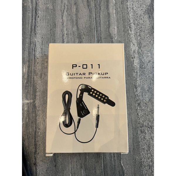Pickup กีต้าร์โปร่ง P-011, P-012 แบบไม่ต้องเจาะกีต้าร์ มีโวลลุ่ม ปรับ ...