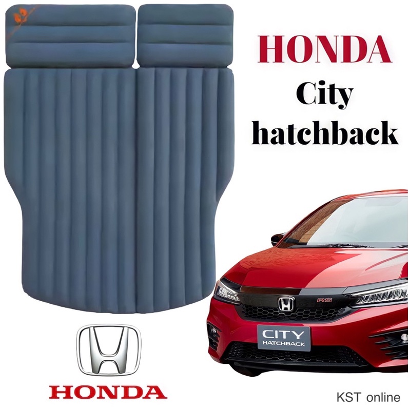 ภาพหน้าปกสินค้า️สินค้าพร้อมส่ง ️เบาะนอนเป่าลมในรถยนต์สำหรับ Honda jazz ge,gk/honda city hatchback จากร้าน kst_online บน Shopee
