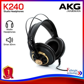 ภาพหน้าปกสินค้าAKG K240 Studio Professional Stereo Headphones หูฟังสตูดิโอแบบครอบหู ไดร์เวอร์เสียงขนาด 30มม. รับประกันศูนย์ไทย 1 ปี ที่เกี่ยวข้อง