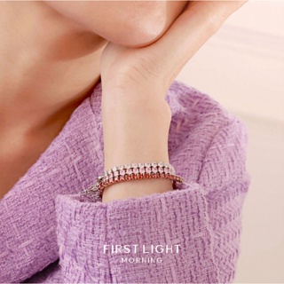 First Light Morning : Celebrate Bracelet สร้อยข้อมือคริสตัล ความยาวปรับได้ 15-20 cm.