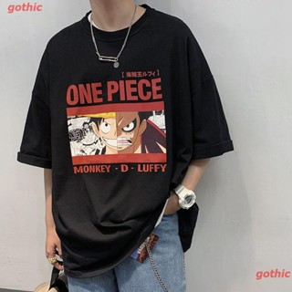 เสื้อยืดผู้ชายและผู้หญิง One Piece Five-point Sleeve Male Plus Fat Loose Trend Fat Loose Round Neck Half Sleeve T-s_33