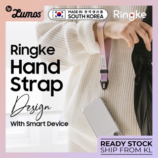 Ringke สายรัดออกแบบด้วยมือ พร้อมอุปกรณ์อัจฉริยะ สําหรับสมาร์ทโฟน กล้อง DSLR และอุปกรณ์ทั้งหมด