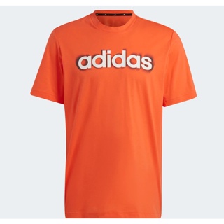 เสื้อยืดเทรนนิง ADIDAS AEROREADY WORKOUT SILICONE PRINT LINEAR LOGO HN8536